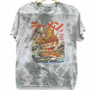 The Great Ramen Off Kanagawa Graphic Tee I Medium | Noodly Chaos